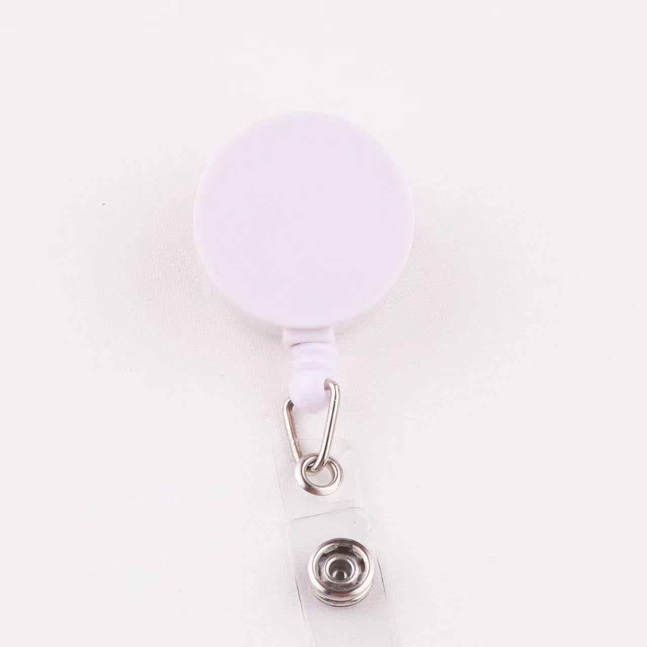 【SQL】DIY Badge Reels-Alitgor Clip/360°Swirl/High Quality/Come with Stickers
