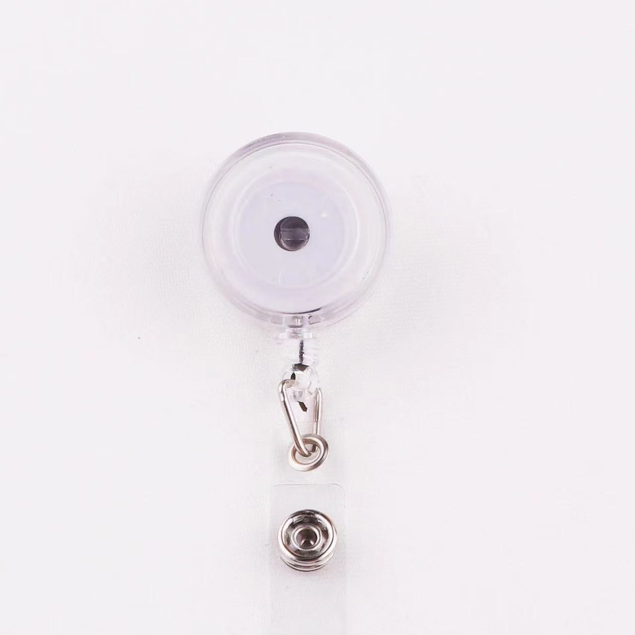 【SQL】DIY Badge Reels-Alitgor Clip/360°Swirl/High Quality/Come with Stickers