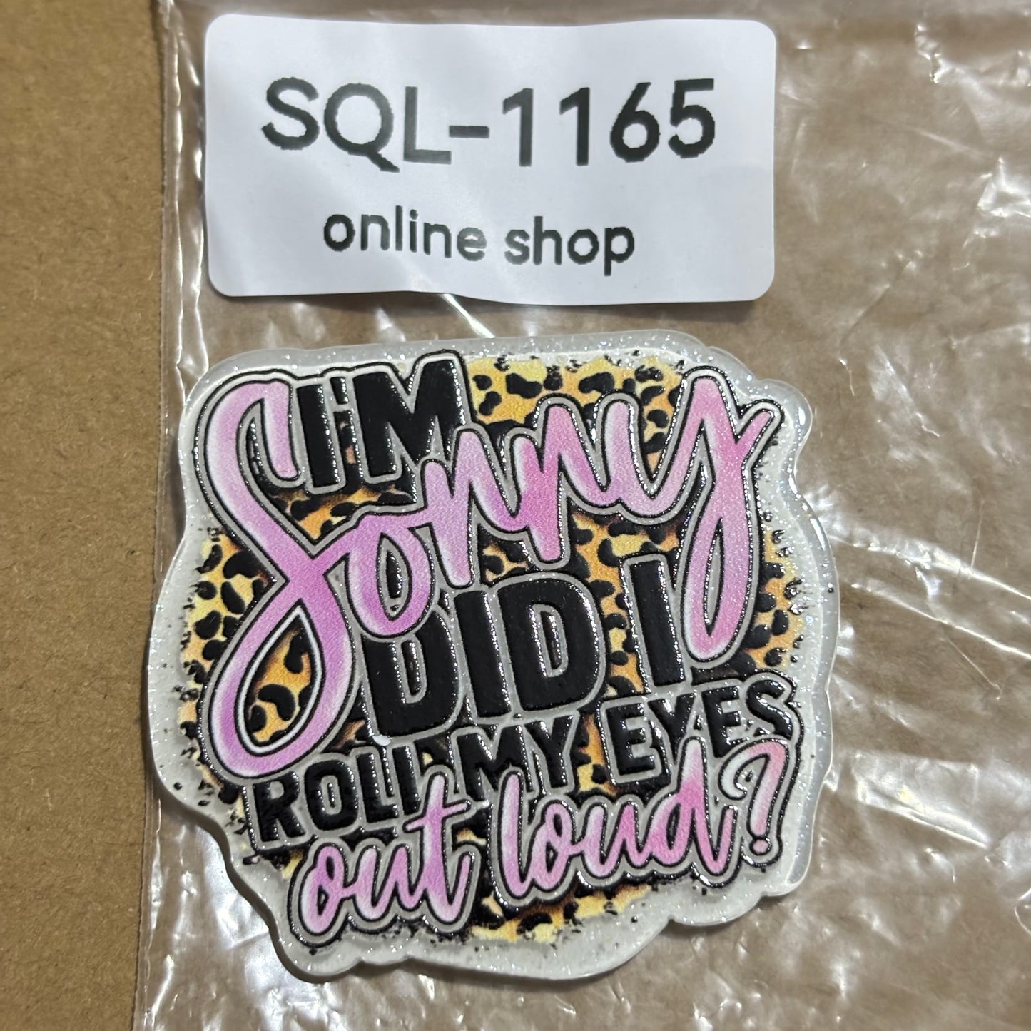 DIY Glitter Acrylics-Badge Reels/Earrings/Phone Cases/Keychains