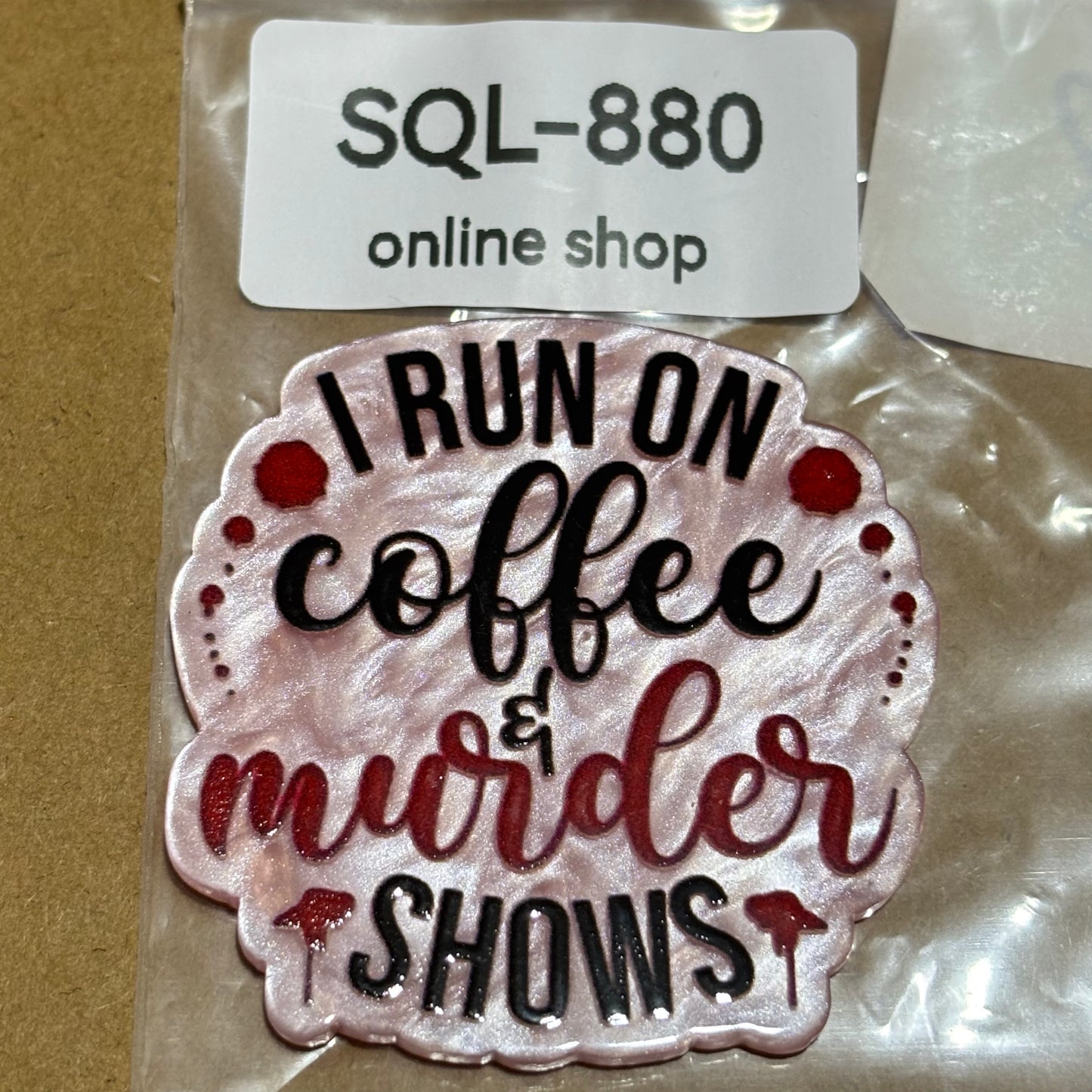 DIY Glitter Acrylics-Badge Reels/Earrings/Phone Cases/Keychains