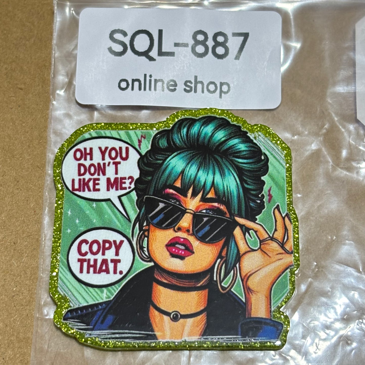DIY Glitter Acrylics-Badge Reels/Earrings/Phone Cases/Keychains