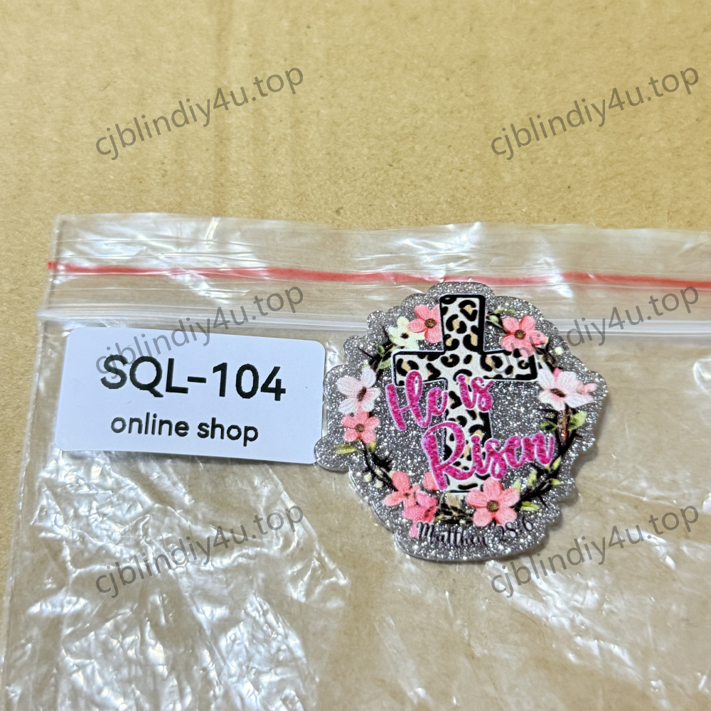 DIY Glitter Acrylics-Badge Reels/Earrings/Phone Cases/Keychains