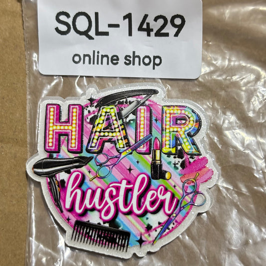DIY Glitter Acrylics-Badge Reels/Earrings/Phone Cases/Keychains