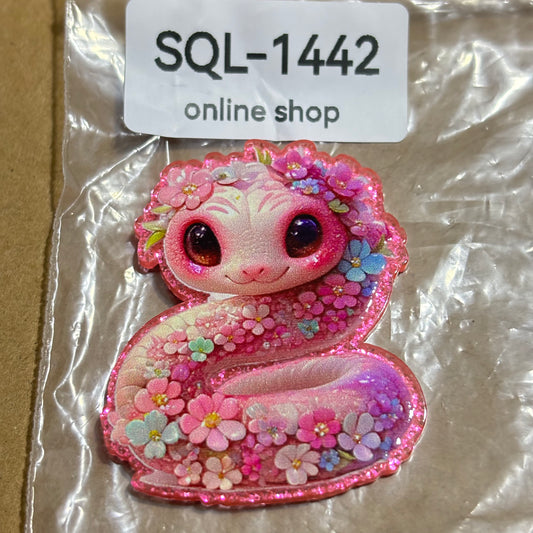 DIY Glitter Acrylics-Badge Reels/Earrings/Phone Cases/Keychains