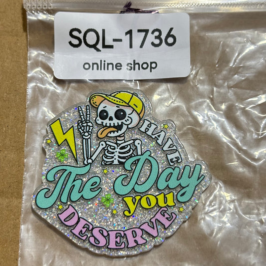 DIY Glitter Acrylics-Badge Reels/Earrings/Phone Cases/Keychains