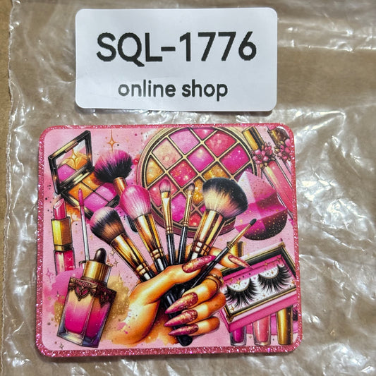 DIY Glitter Acrylics-Badge Reels/Earrings/Phone Cases/Keychains