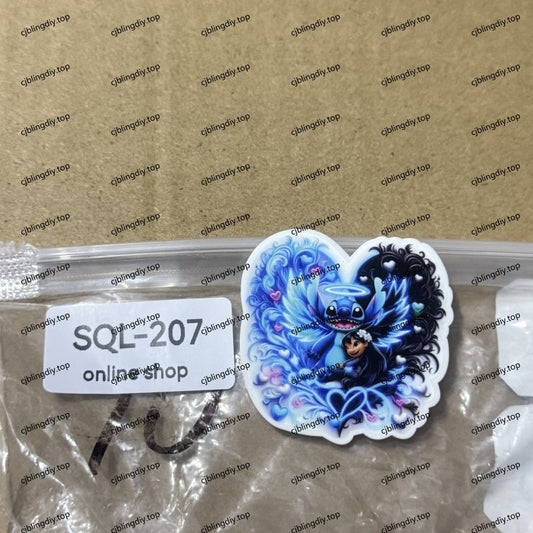 DIY Glitter Acrylics Badge Reels/Earrings/Phone Cases/Keychains