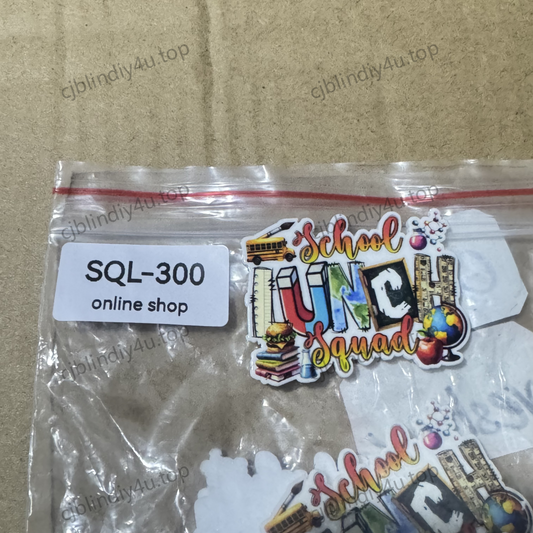 DIY Glitter Acrylics-Badge Reels/Earrings/Phone Cases/Keychains