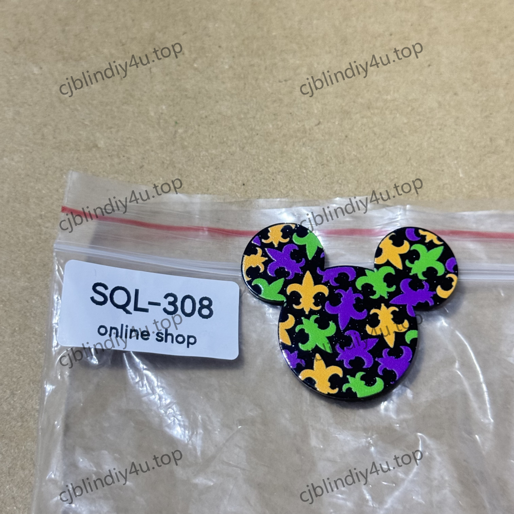 DIY Glitter Acrylics-Badge Reels/Earrings/Phone Cases/Keychains