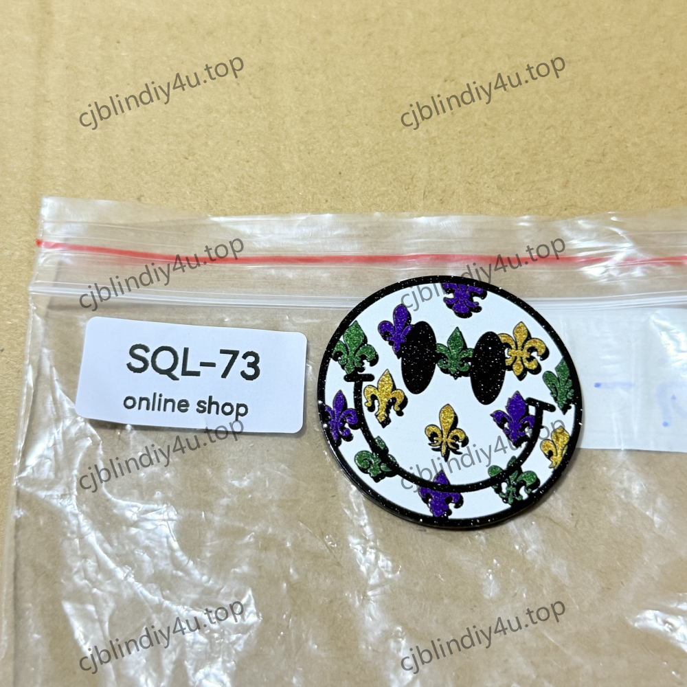 DIY Glitter Acrylics-Badge Reels/Earrings/Phone Cases/Keychains