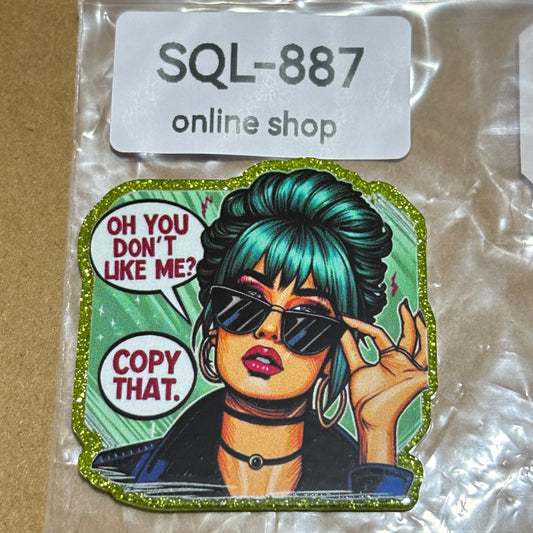 DIY Glitter Acrylics-Badge Reels/Earrings/Phone Cases/Keychains